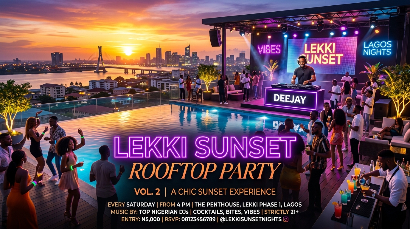 Lekki Sunset Rooftop Party Vol. 2